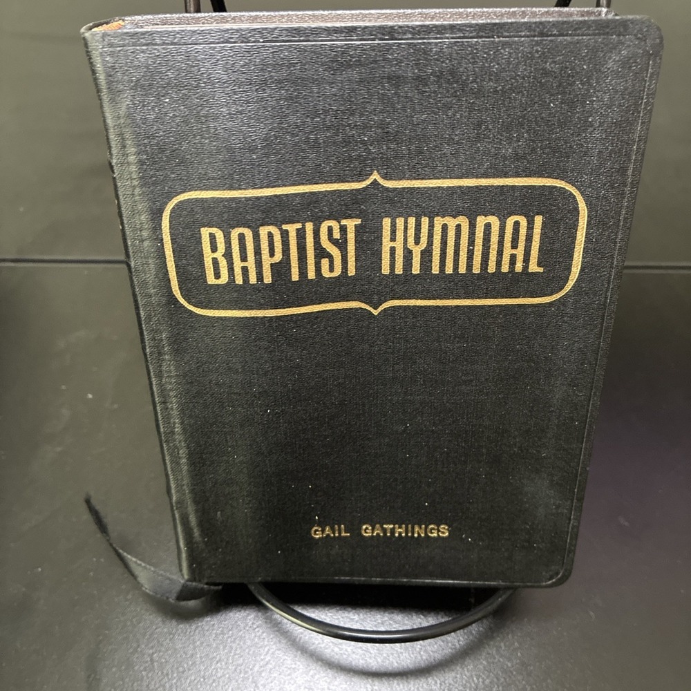 Miniature Baptist Hymnal 1956 Genuine Leather In Original Box